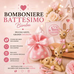 Bomboniere battesimo bambina